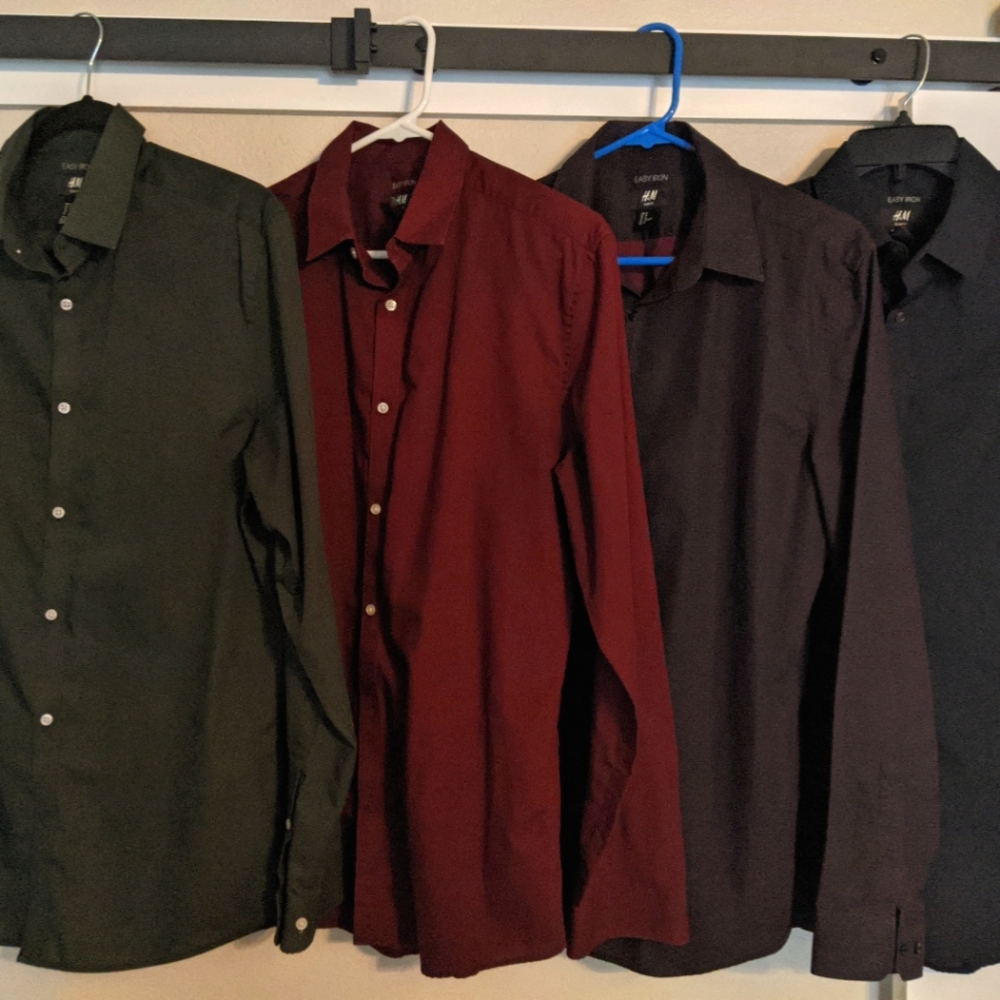 H&M Slim Fit Easy Iron Bundle